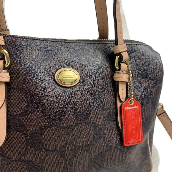 COACH Peyton Mini Bennett Satchel - Picture 3 of 7